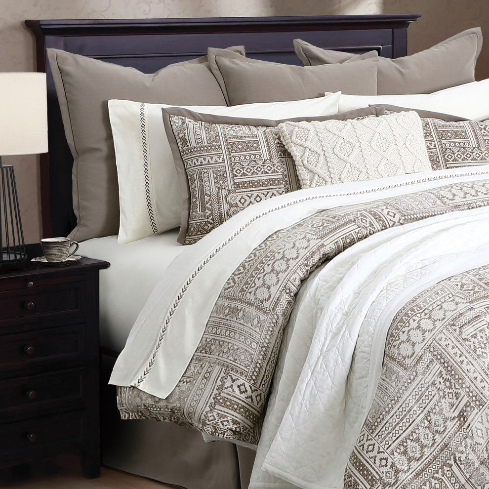 3 Piece Trent Comforter Set, Super King