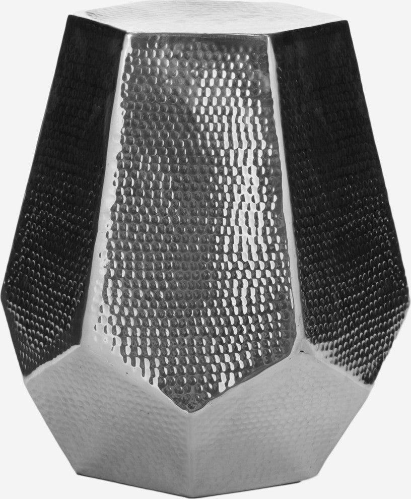 Safavieh Aidan Hammered Aluminum Stool