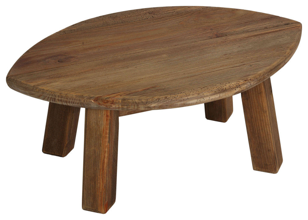 Bare Decor Wilder Oval Coffee Table