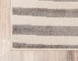 Rug Unique Loom Williamsburg Gray Rectangular 4' 0 x 6' 0