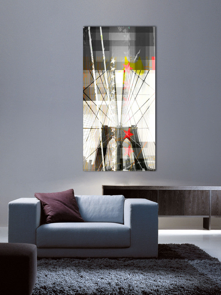"Brooklyn" Fine Art Canvas Print, 18"x36"