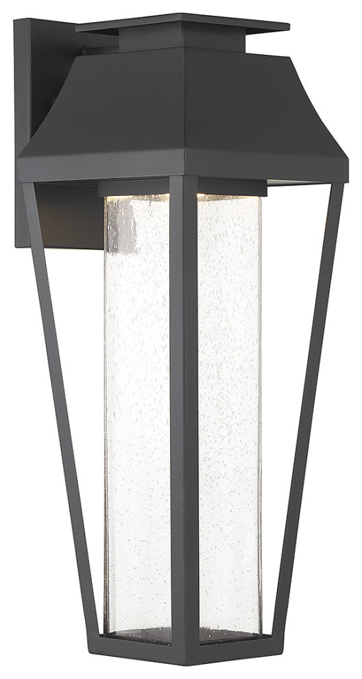 Brookline LED Outdoor Dark Sky Wall Lantern, Matte Black