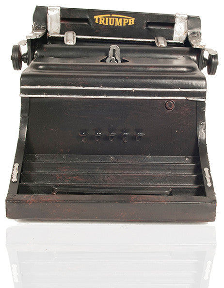 1945 Triumph German Typewriter Handmade Display-Only Handcrafted metal Decor
