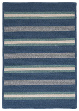 Colonial Mills Salisbury LY59 Denim Contemporary Area Rug, Rectangular 2'x6'