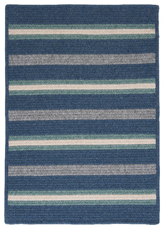 Colonial Mills Salisbury LY59 Denim Contemporary Area Rug, Rectangular 2'x6'