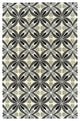Kaleen Peranakan Tile Collection Grey 2'' x 3'' Rug