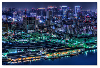 Tomoshi Hara 'Tokyo' Canvas Art, 22x32