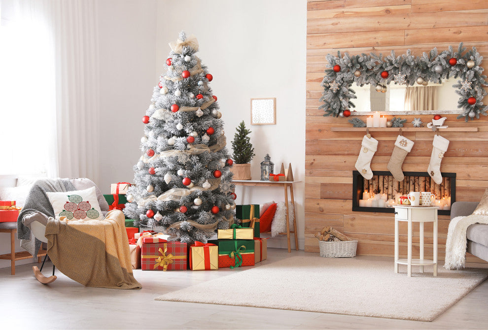 Fancy Ornament Stack Accent Pillow, Forest Green, 20"x20"