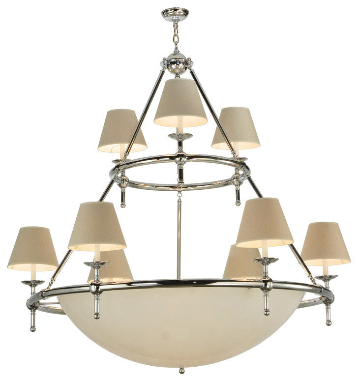 60W Messina 2 Tier Chandelier