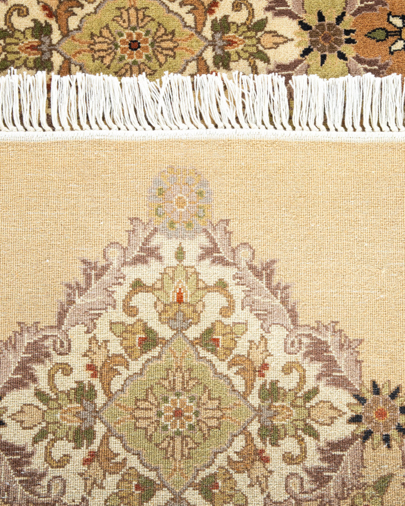 Mogul, One-of-a-Kind Hand-Knotted Area Rug Red, 7' 1 x 7' 1