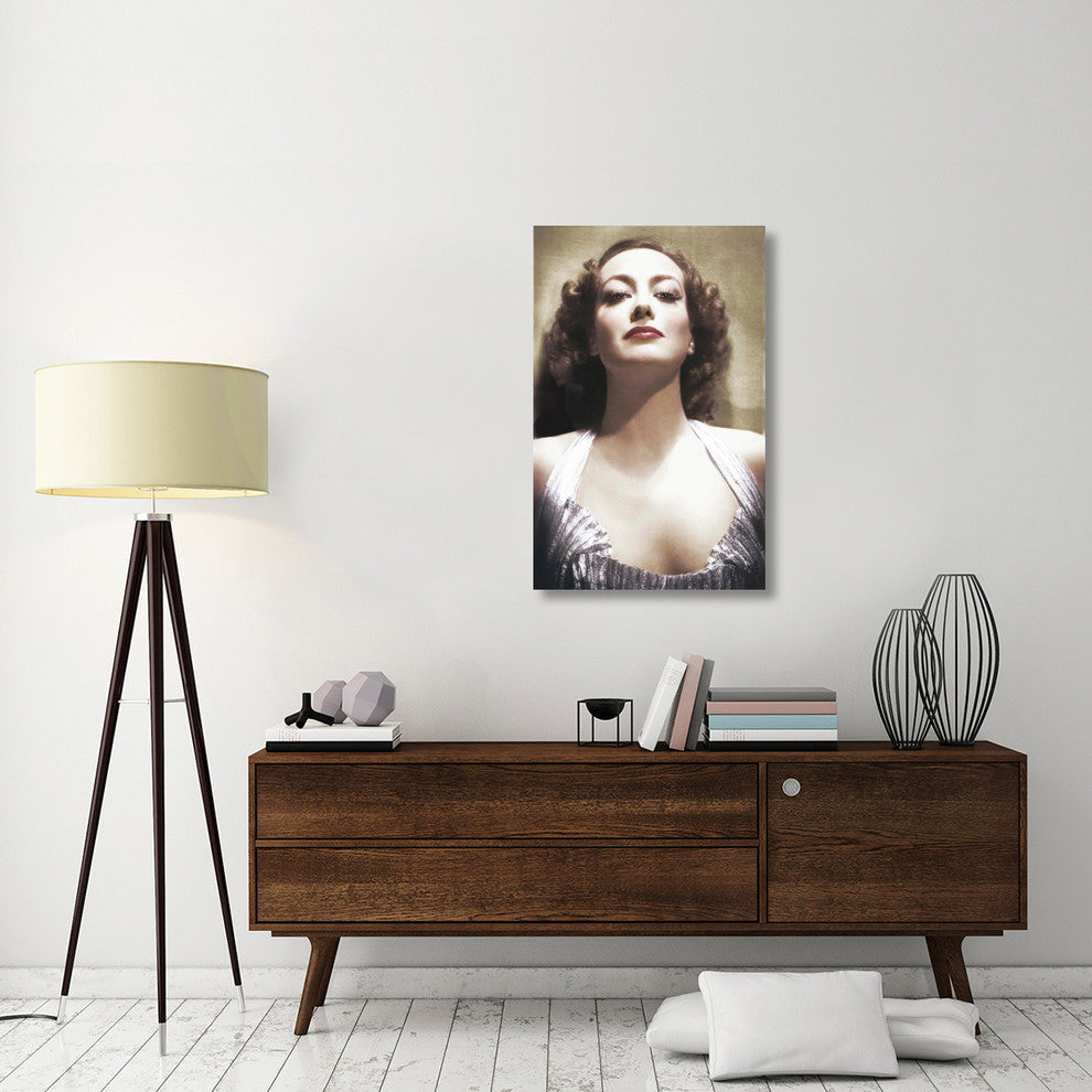 "Joan Crawford" Stretched Canvas Giclee by Hollywood Photo Archive, 26x40"