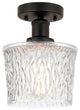 Innovations 616-1F-OB-G402 Niagra 1 Light Semi-Flush Mount, Oil Rubbed Bronze