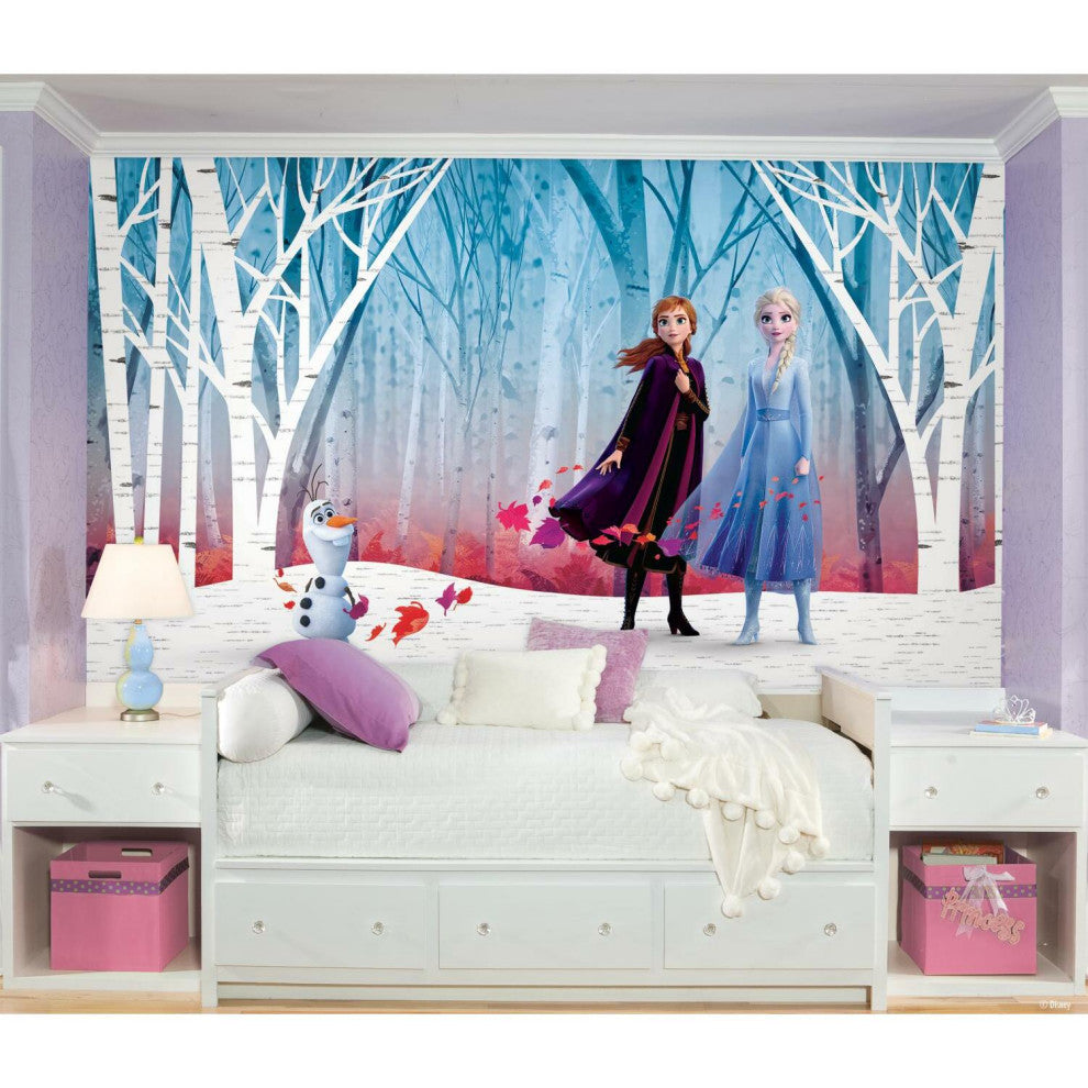Disney Frozen 2 Woodland Tree Peel And Stick Mural