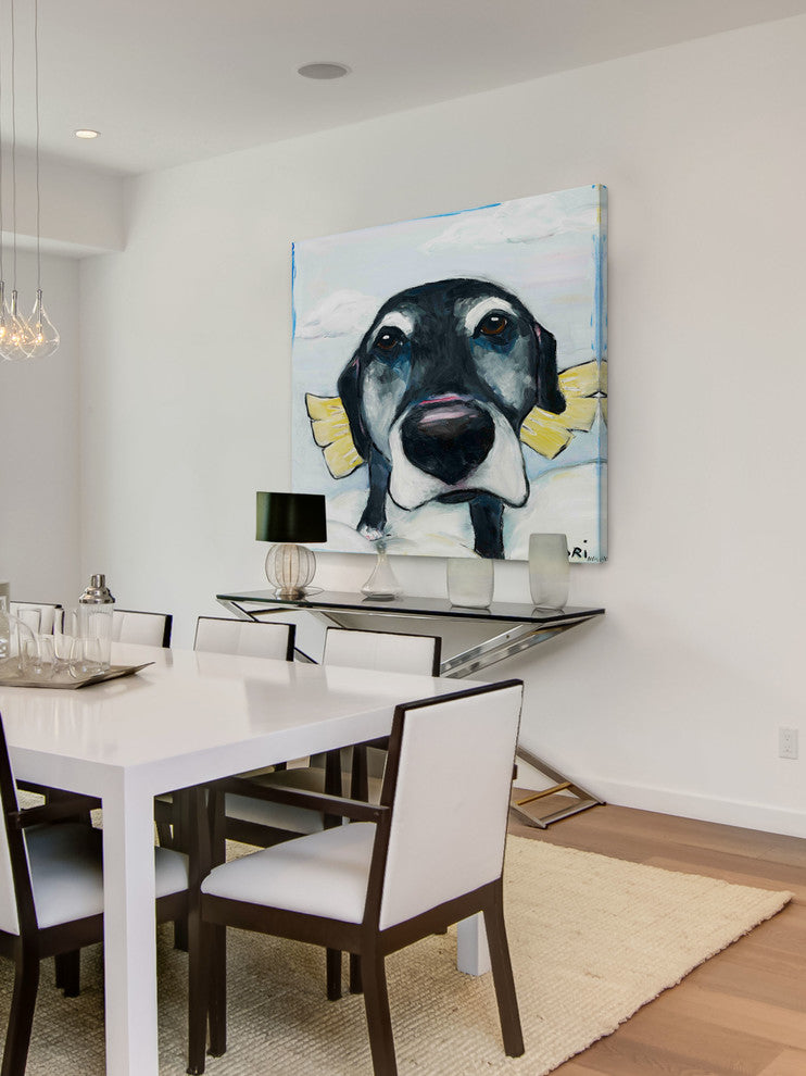 "All Good Dogs" Painting Print on Canvas by Tori Campisi