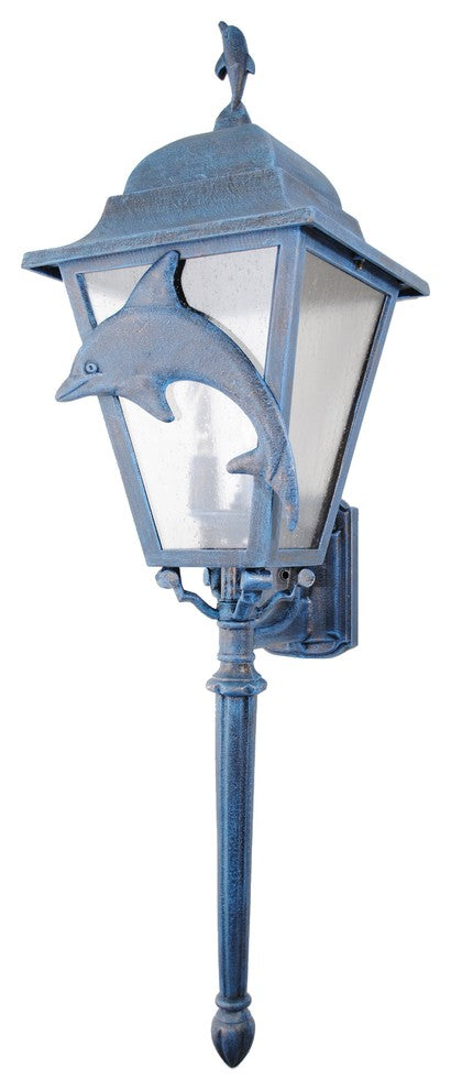 Americana Dolphin Wall Bracket, White