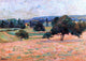Armand Guillaumin Ile de France Landscape, 18"x27" Wall Decal