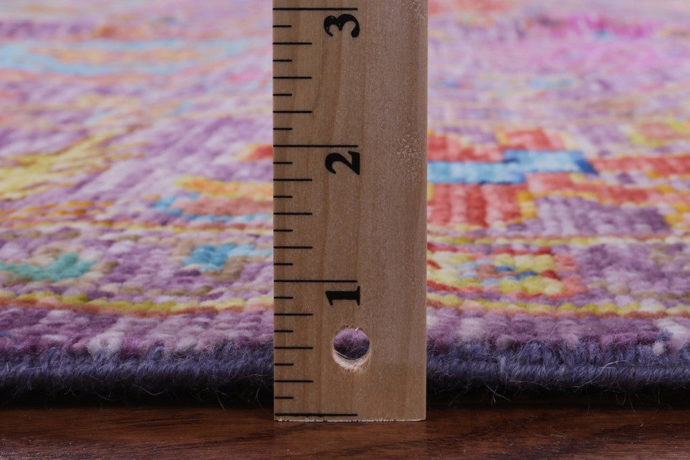 9' Square Turkish Oushak Handmade Wool Rug - Q16078