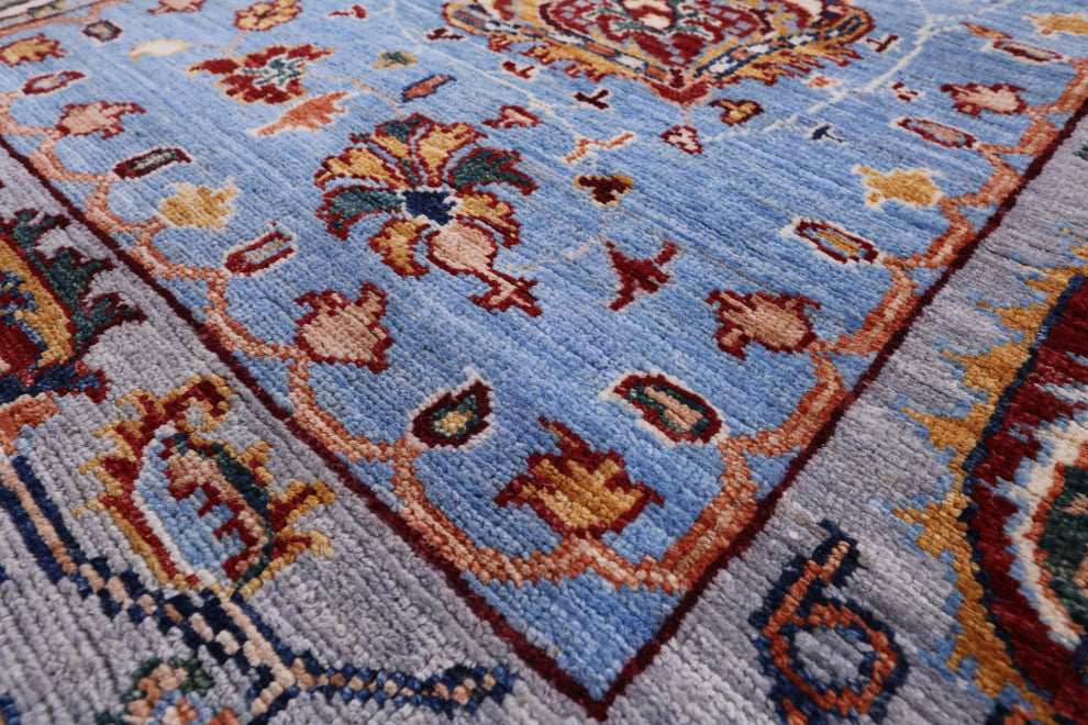 2' 10" X 9' 10" Runner Persian Tabriz Handmade Wool Rug Q10228