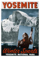 "Yosemite / Winter Sports" Digital Paper Print by Unknown, 27"x38"