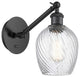 Innovations 317-1W-BK-G292-LED 1-Light Sconce, Matte Black