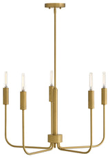 Lark Austen Medium Single Tier, Lacquered Brass