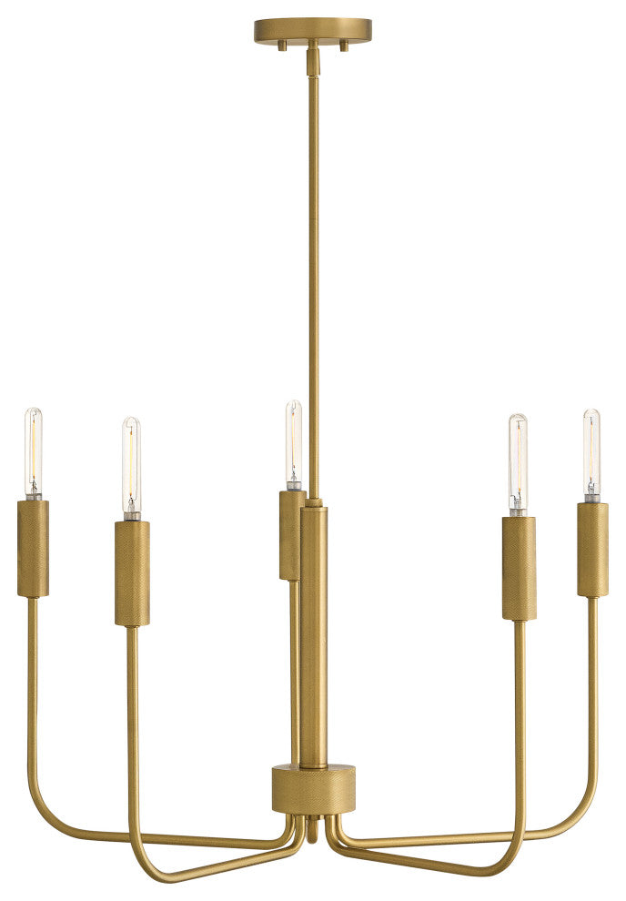 Lark Austen Medium Single Tier, Lacquered Brass