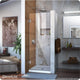 DreamLine 23" to 30" Frameless Hinged Sliding Shower Door, SHDR-20237210F-09