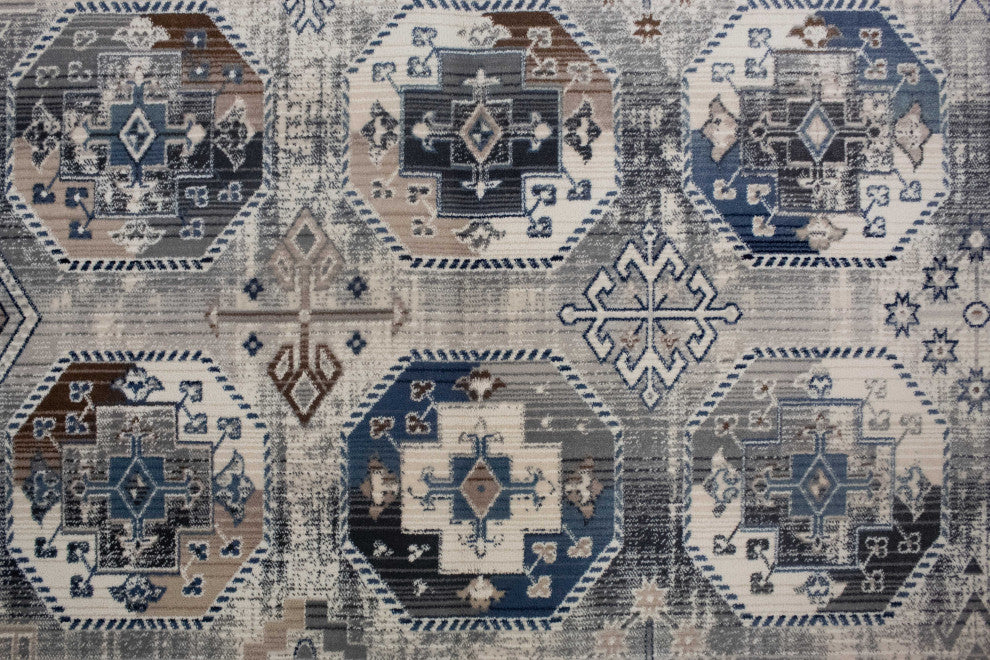 Noori Rug Latif Jodie Grey/Blue Rug