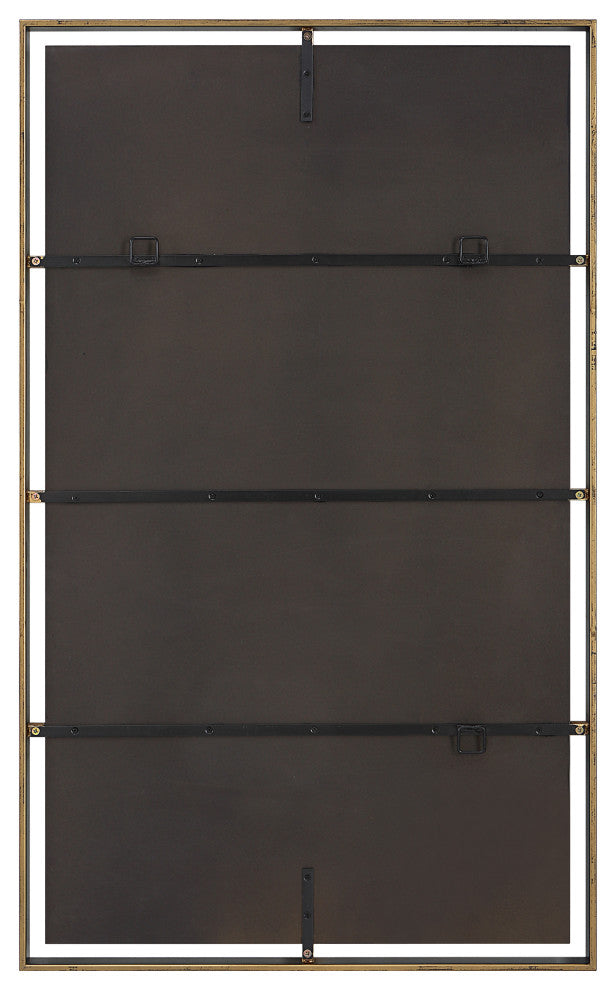 Uttermost UT-9845 Mirror from the Egon collection, Aged Bronze