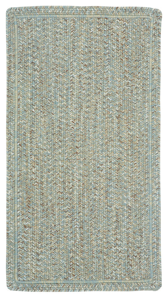 Capel Sea Pottery Carribbean 0110_450 Braided Rugs - 5'' X 8'' Oval