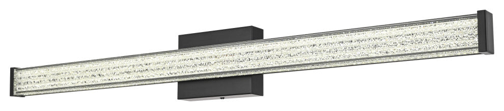 Home Living 36" Led Wall Sconce, Black