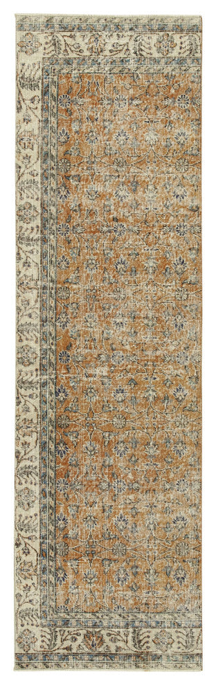 Rug N Carpet - Handwoven Anatolian 2' 11" x 10' 1" Wool Floor Runner Rug