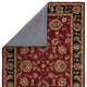 Jaipur Living Anthea Handmade Floral Red/Black Area Rug, 9'x12'
