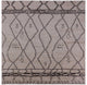 Ahgly Company Indoor Square Mid-Century Modern Area Rugs, 3' Square
