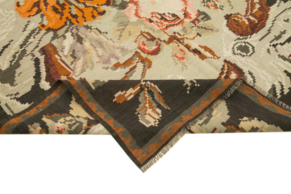 Rug N Carpet - Handmade Moldovian 5' 10'' x 10' 5'' Unique Flatweave Kilim Rug