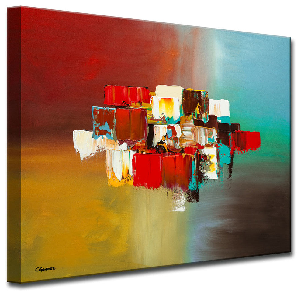 Spanning-Boundaries' Canvas by Cguedez, 30"x40"