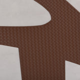 Abstract Leather I Mixed Media Die Cut Leather On Canvas Wall Art