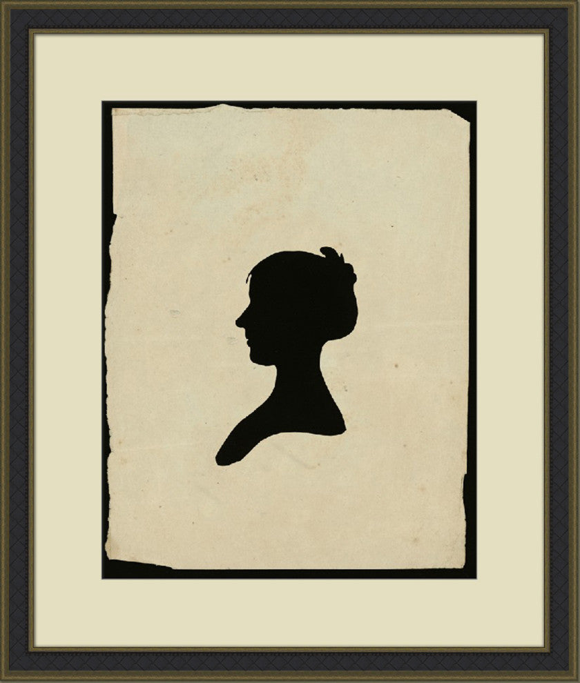 Colonial Silhouette Iii, Giclee Reproduction Artwork