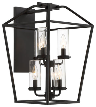 Bastille 6-Light Lantern, Black