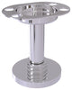 Vanity Top Tumbler and Toothbrush Holder, Polished Chrome