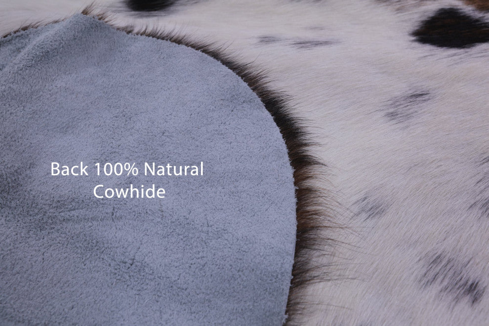Natural Cowhide Rug 6' 4" X 6' 4" C2213