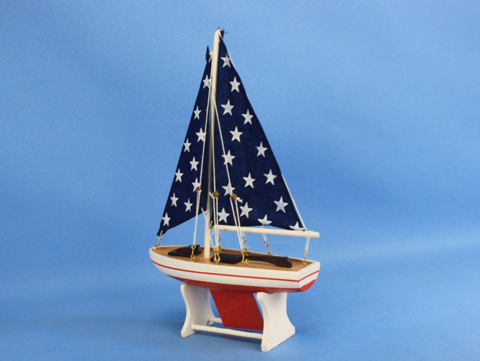 It Floats, Big Stars Floating Sailboat Model, 12"