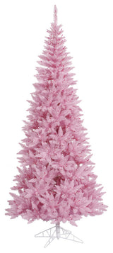 Vickerman 7.5'x40" Pink Slim Fir Tree 1238T