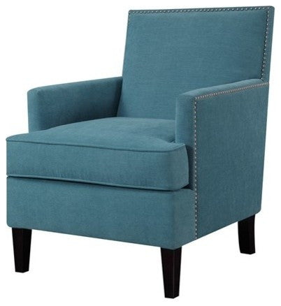 Madison Park Colton Track Arm Club Chair, Blue
