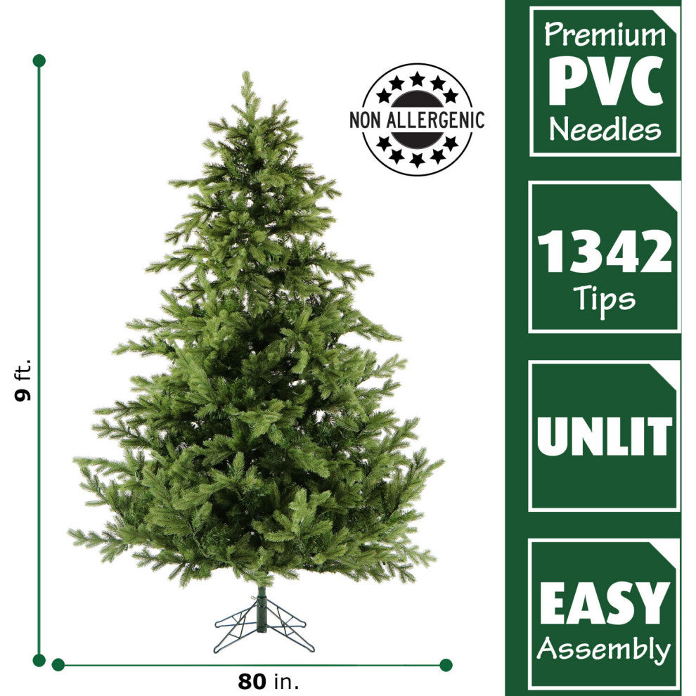 Woodside Pine Christmas Tree, 9-Ft., No Lights