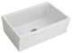 Opera Farmhouse Fireclay 30 in. Single Bowl Kitchen Sink