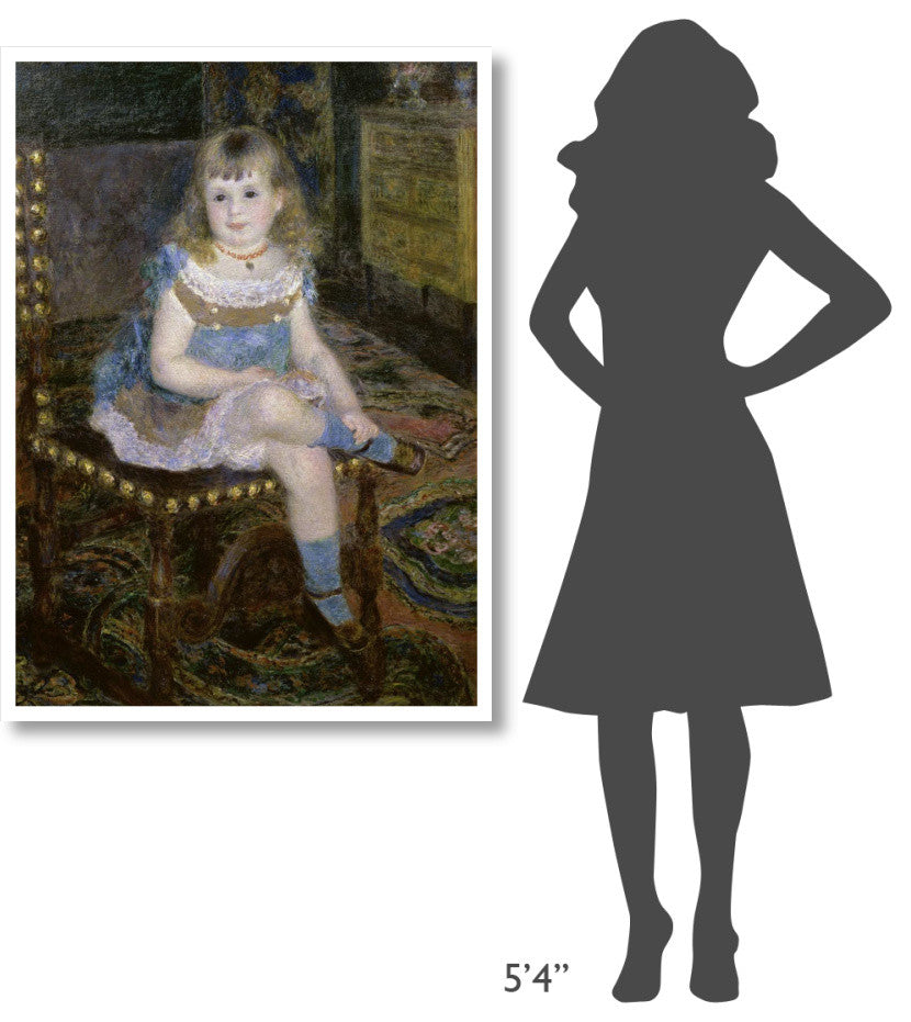 "Miss Georgette Charpentier Seated" Print by Pierre-Auguste Renoir, 34"x46"