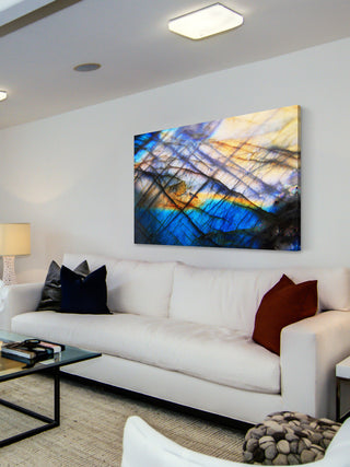 "Through the Lines" Painting Print on Canvas