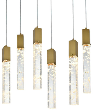 Home Living 32" Pendant, Satin Gold