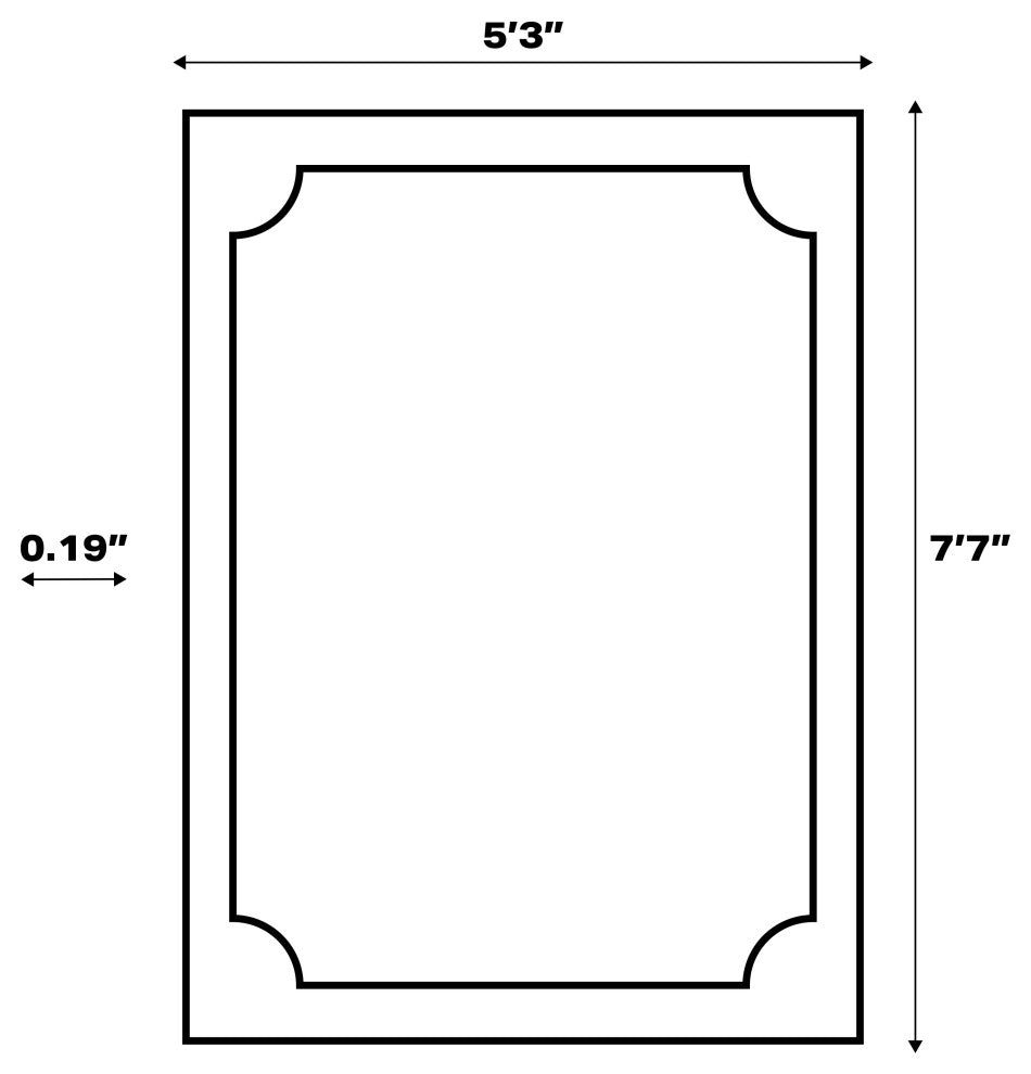 Callan Modern Rustic Abstract Indoor/Outdoor Shaped Area Rug